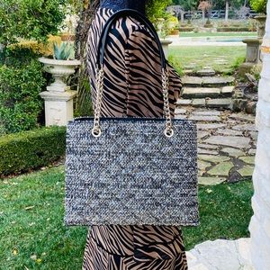 NWT Kate Spade Tweed Natalia Handbag quilted